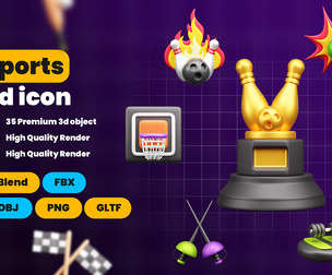 Sports 3d Icon Pack