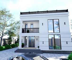 Classic House 3D model