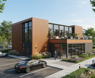 Comercial office 3D model