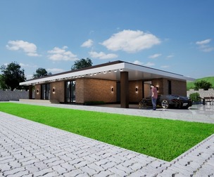 Modern elite house 3D model