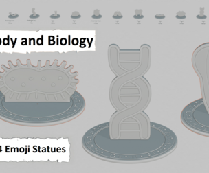 Emoji Statues – Body and Biology Full Collection