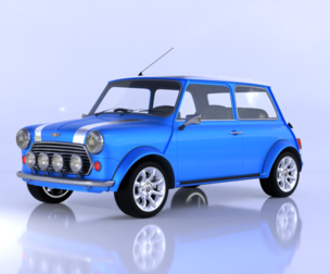 Mini Cooper S 3D Model