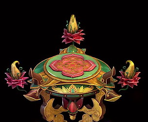 Models - Family Objects - Eight Immortals Table 12