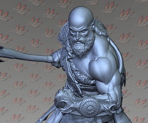 KRATOS BUST