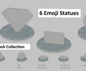 Emoji Statues – Cash Collection