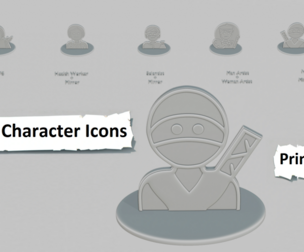 Character Icon Mini Pack – Emoji Statues