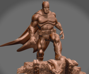 Batman The Dark Night fan-art 3dprint