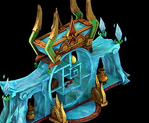 Game Model - Family Objects - Ice Lingxian lattice
