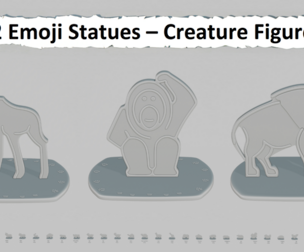 Emoji Statues – Creature Figures Full Collection