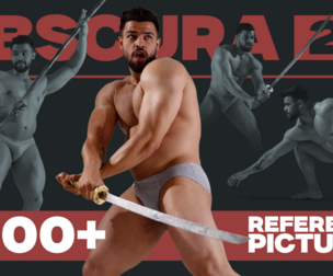 Full Force: 1300+ Fighting and Dynamic Male Reference Pictures