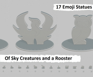 Emoji Statues – Creature: Flying Full Collection