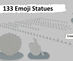 Emoji Statues – Creatures Megapack