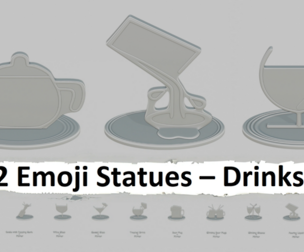 Emoji Statues – Drinks Collection