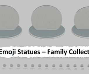 Emoji Statues – Family Full Collection
