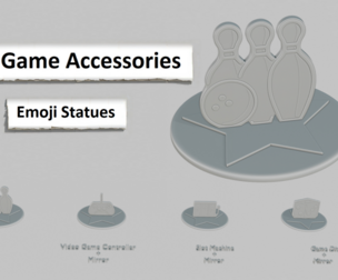 Game Accessories Mini Pack Emoji Statues