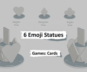 Emoji Statues – Games: Cards Collection