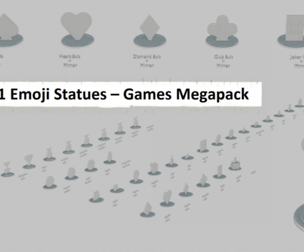 Emoji Statues – Games Megapack