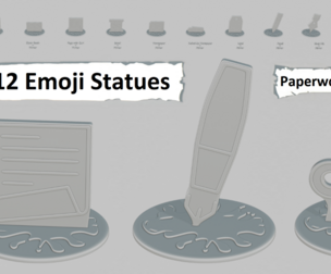 Emoji Statues – Paperworks Collection