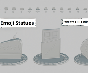 Emoji Statues – Sweets Full Collection