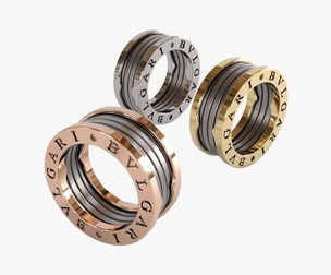 Bvlgari B.Zero1 Spiral Ring - Luxury 3D Jewelry Model