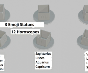 Emoji Statues – Symbols: Horoscopes Collection
