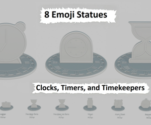 Emoji Statues – Time