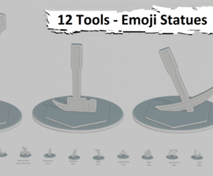 Emoji Statues – Tools: Combat and Survival