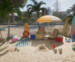 A Picnic at the Beach