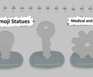 Emoji Statues – Tools: Medical and Utility