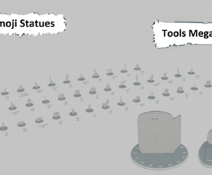 Emoji Statues – Tools Megapack