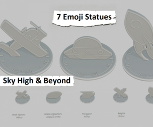 Emoji Statues – Vehicles: Planes