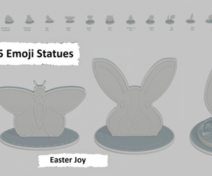Easter Joy Pack Emoji Statues