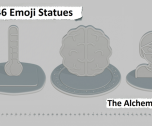 The Alchemist's Lab Full Pack Emoji Statues