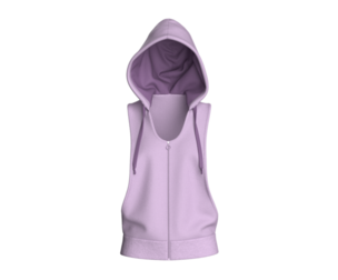 Girls Sleeveless Hoodie | Marvelous / Clo3d / obj / fbx