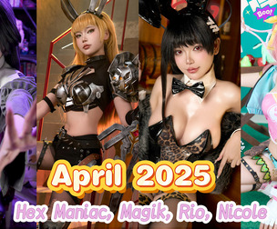 April 2025 Pack (Best deal) - Magik, Hex Maniac's mother, Nicole, Rio