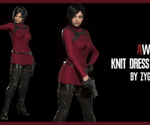 Resident Evil 4 Remake: AW Knit Dress Revised
