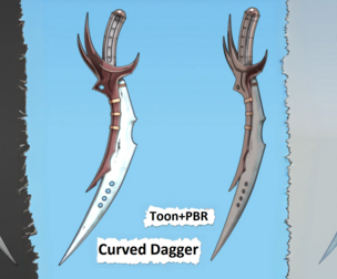 Curved Dagger