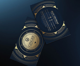 Luxury Business Card Mockup PSD Template
