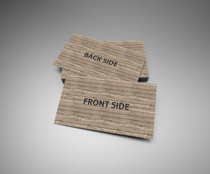 Professional Business Card Mockup PSD Template, Modern
