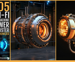 505 Sci-Fi Time Machine Power Thruster