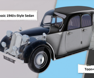 Rover 16 P2 1947 - Classic Car Model
