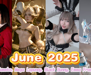 June 2025 Pack (Best deal) - Yumeko, Mega Lopunny, Black Bunny, Emma Frost