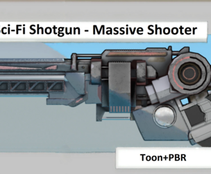 Sci-Fi Shotgun - Massive Shooter