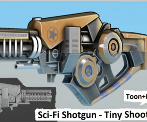 Sci-Fi Shotgun - Tiny Shooter