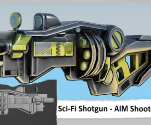 Sci-Fi Shotgun - Aim Shooter
