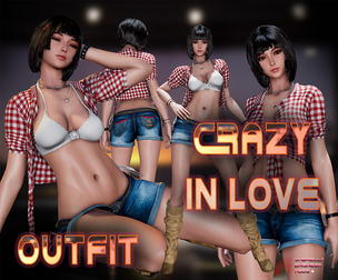 Stellar Blade Mod. Crazy In Love Outfit for EVE