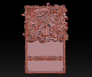 American Society of Mechanical Engineers – Ornamental Bas-Relief 3D Model