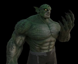 Amazon Monster-3D Model Rigged