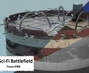 Sci-Fi Battlefield