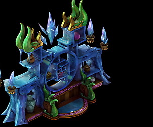 Game Model - Family Objects - Bookshelf